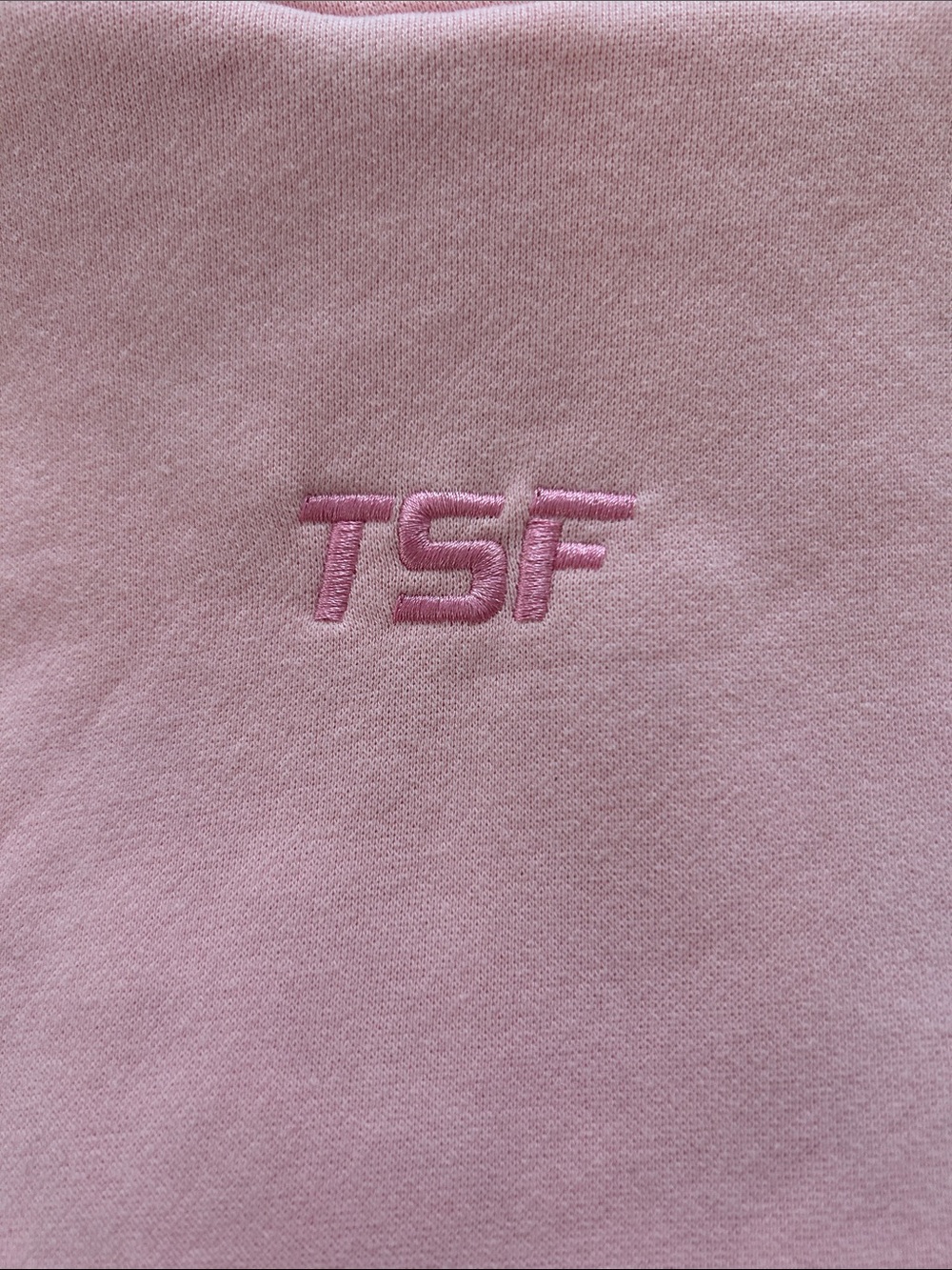 TSF Embroidered Pink Women's Sweater